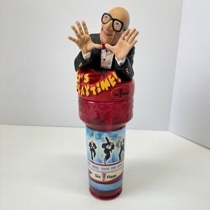 VINTAGE MR. SIX FLAGS COLLECTIBLE SOUVENIR DRINKING CUP IT'S PLAYTIME